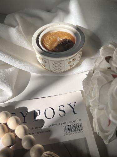 شموع قالب الفنجان