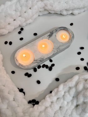 قالب شموع رخامي