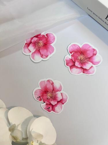 صابون طبيعي مع ثيم وردة