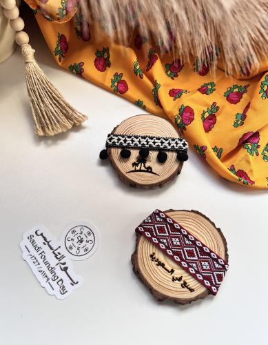 قاعدة كوب او فنجان خشبية تصميم حسب الطلب