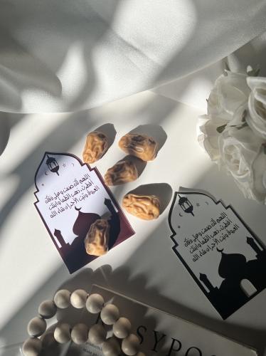 توزيعات شموع عطرية شكل تمر