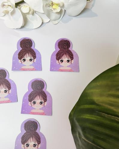 ثيم بنت جاهز للطباعة بالاسم