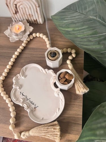 مجموعة 3 قوالب رخام مع عبارة