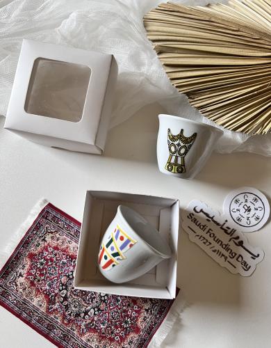 توزيعات بوكس فنجان ثيم التاسيس