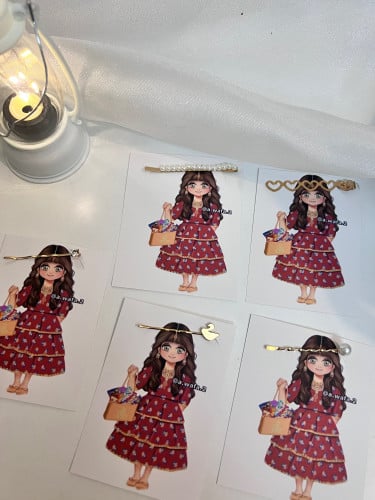 ثيم رمضاني مع اكسسوار شعر