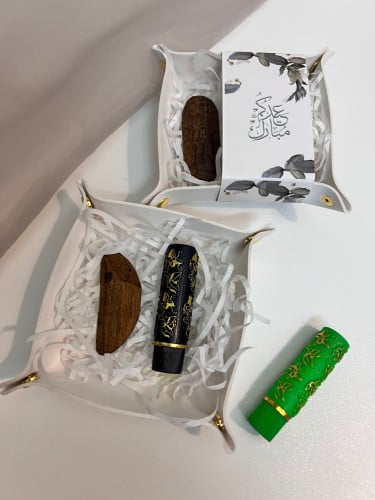 توزيعات جلد مع روج سحري