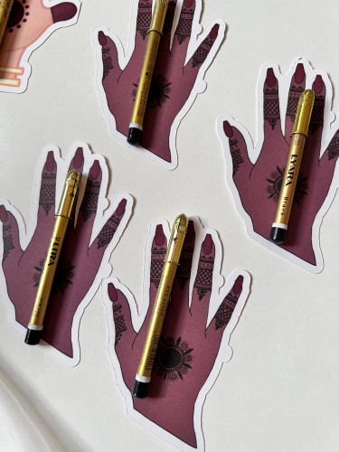 توزيعات يد نقش حنا مع كحل