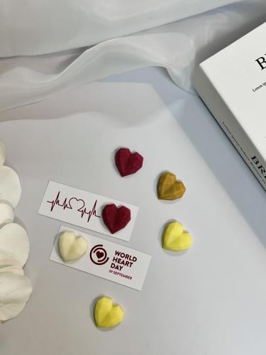 توزيعات قلب ثيم اليوم العالمي لمرض القلب