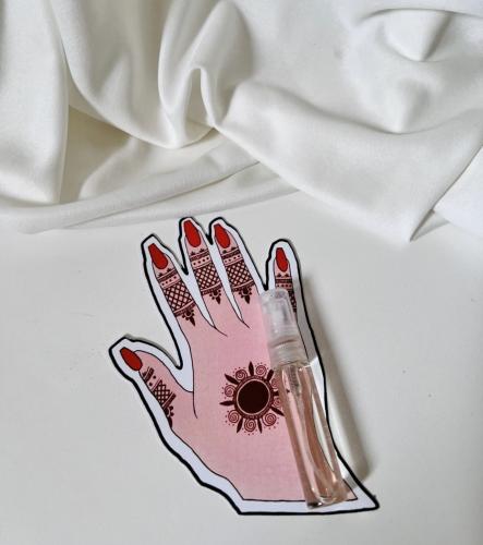 توزيعات عطر ثيم يد حنا