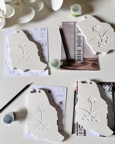 توزيعات تلوين ثيم خريطة المملكة