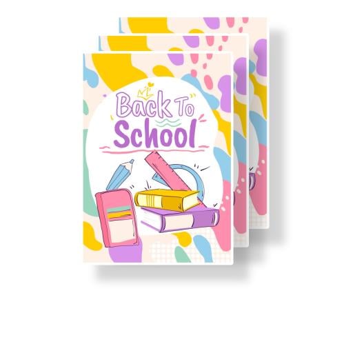 ثيم العودة الى المدرسة جاهز للطباعة