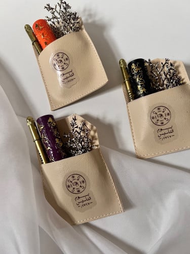 توزيعات جلد مع روج وكحل