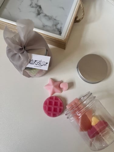 توزيعات شمع  فواحة ثيم العيد