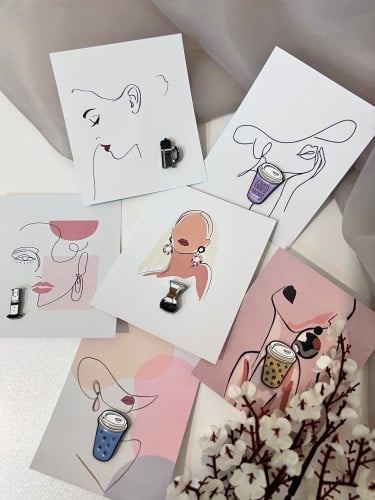 ثيم مع بروش قهوة