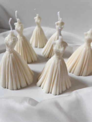 توزيعات شمع عروسه