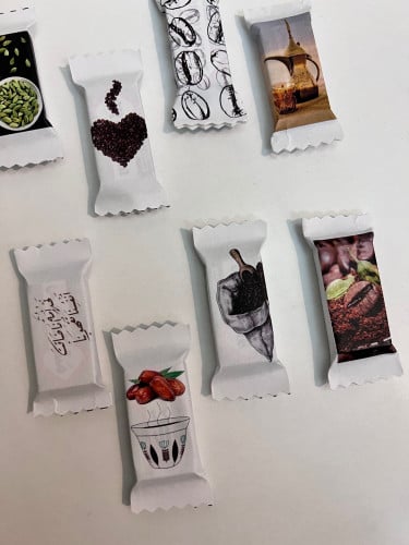 شوكلاته اولكر او علك مغلفه بثيم