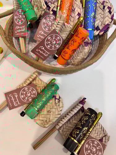 مجموعة توزيعات مهفه مع روج سحري وكحل 12 حبة