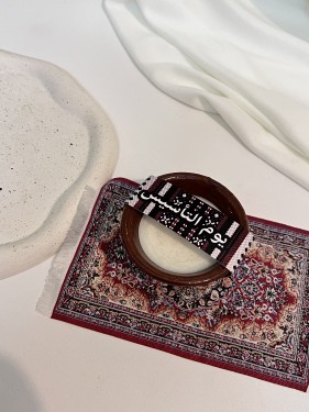 شمعه فنجان مع ثيم تصميم حسب الطلب