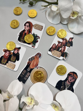 توزيعات ثيم جنوبية مع شوكلاته