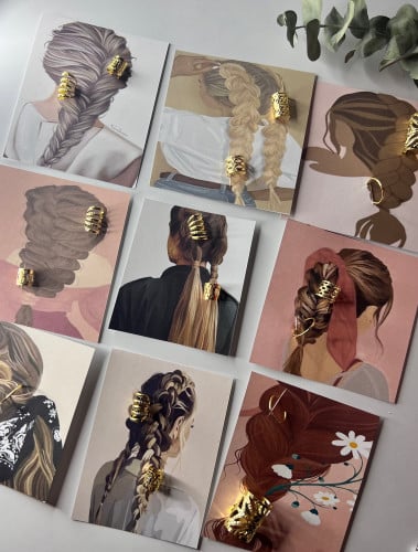 ثيم مع اكسسوار حلقة شعر