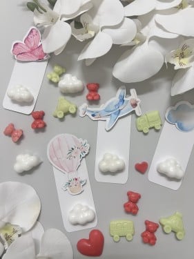 ثيم مواليد مع صابون