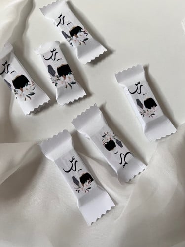 توزيعات ثيم مع علك تصميم حسب الطلب