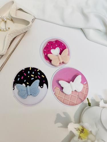 ثيم صابون شكل فراشة