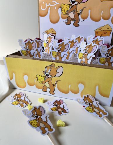 بوكس كرتوني مع ثيم تصميم حسب الطلب