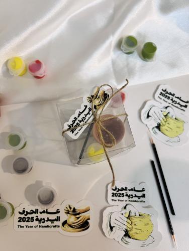 توزيعات تلوين فخار