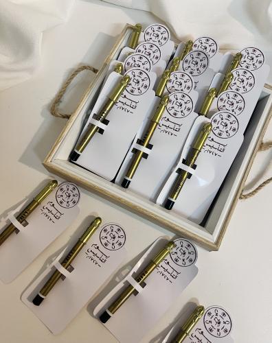 استاند توزيعات التاسيس مع كحل 12 حبة