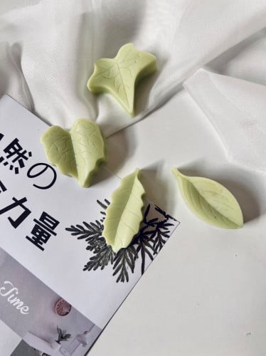 شمع فواحة شكل ورقه شجر