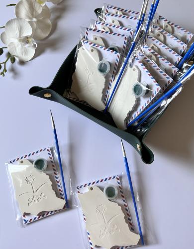 بوكس تلوين ثيم خريطة المملكة 12 حبة