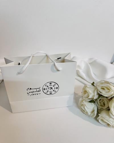 كيس هدايا شعار  يوم التاسيس