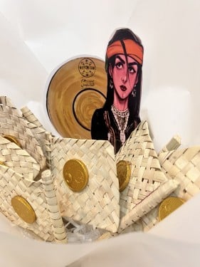 باقة توزيعات  ثيم يوم التأسيس 12 حبة