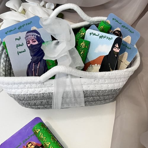 توزيعات سلة مع  ثيم وروج سحري