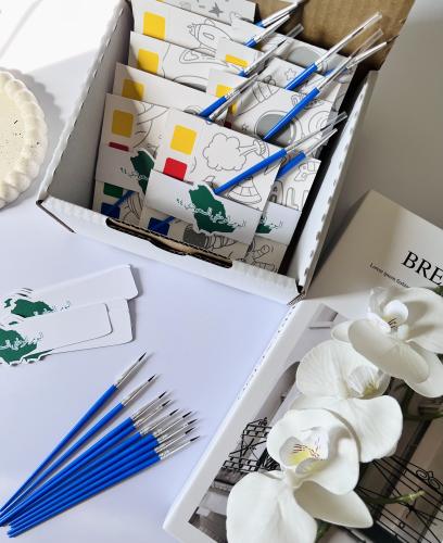 بوكس توزيعات تلوين الفضاء  10 حبة