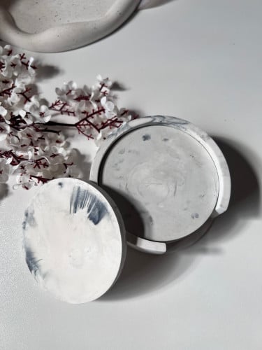 استاند رخامي مع 4 قاعدات