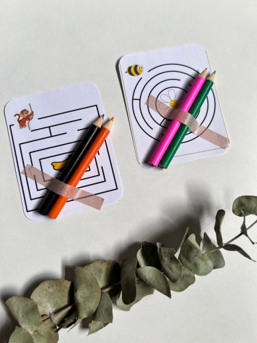 توزيعات المتاهه للاطفال