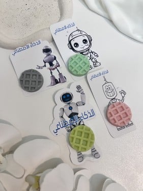 توزيعات شمع فواحة مع ثيم الذكاء الاصطناعي