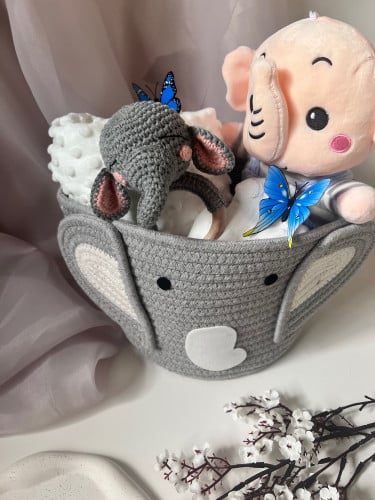 بوكس هديه مولود ثيم فيل