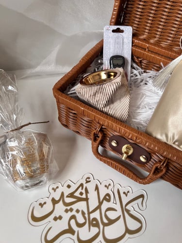 شنطه هدية قش