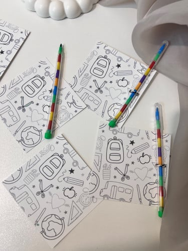 توزيعات قلم تلوين