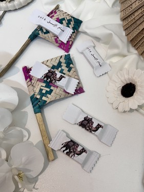 توزيعات مهفه مع شوكلاته او علك