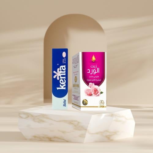 مجموعة كريم كينتا وزيت الورد من وادي النحل
