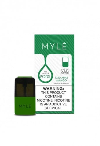 بودات مايلي ماجناتيك تفاح مانجو آيس ( الاصدار الرابع ) - MAGNETIC MYLE PODS ICED APPLE MANGO - V4