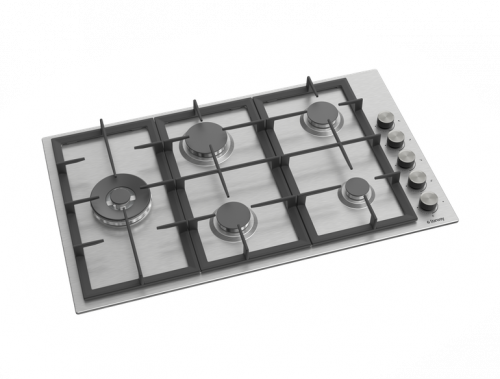 سطح غاز ستار واي - 5 عيون -  ايطالي تجميع تركي - SWBH9605-BL231