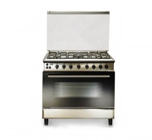 فرن غاز هاس 60×90 سم ستيل، HCU960FS