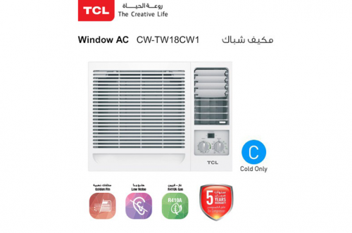 مكيف شباك-تي سي ال -CW-TW18CW1