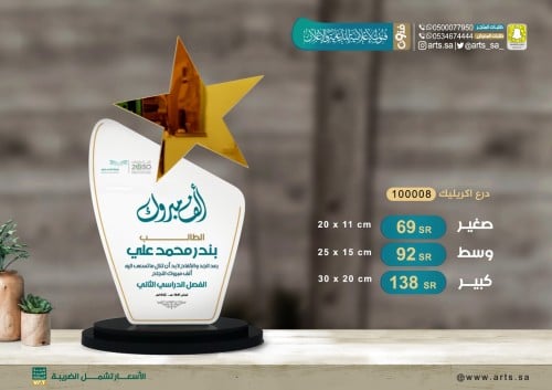 درع نجمة مثلج - وسط - 1000023