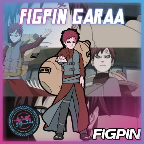 FiGPiN Naruto Shippuden Gaara Collectible Enamel Pin